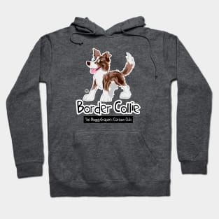 CartoonClub Border Collie - Brown Merle Hoodie